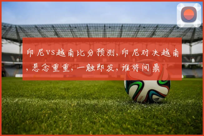 印尼vs越南比分预测,印尼对决越南,悬念重重,一触即发,谁将问鼎